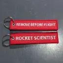 Rocket Scientist Remove Before Flight Flag