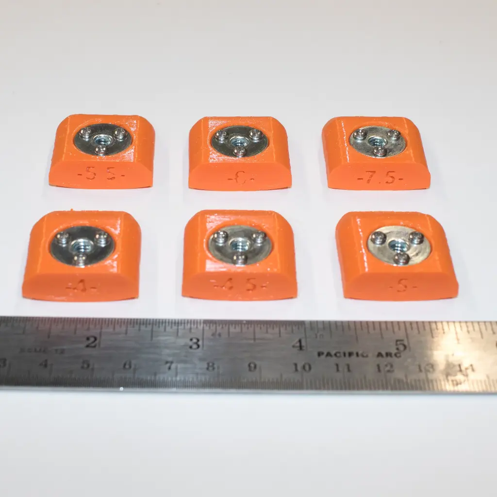 Conformal Rail Button Nuts (10-24, ea) - LRR | Inverted Pursuits Lab