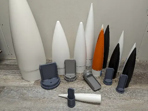 Plastic Nose Cone Electronics Bay (PNCEB)