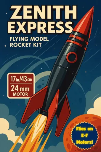 Zenith Express Model Rocket Kit