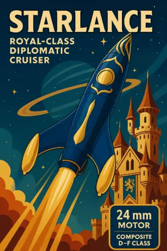 Starlance Model Rocket Kit